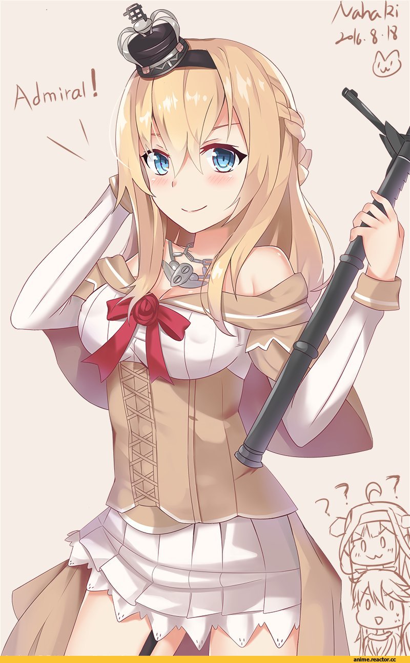Kantai Collection, Warspite (Kantai Collection), Kongou (Kantai Collection), Iowa (Kantai Collection), sin-poi, Anime