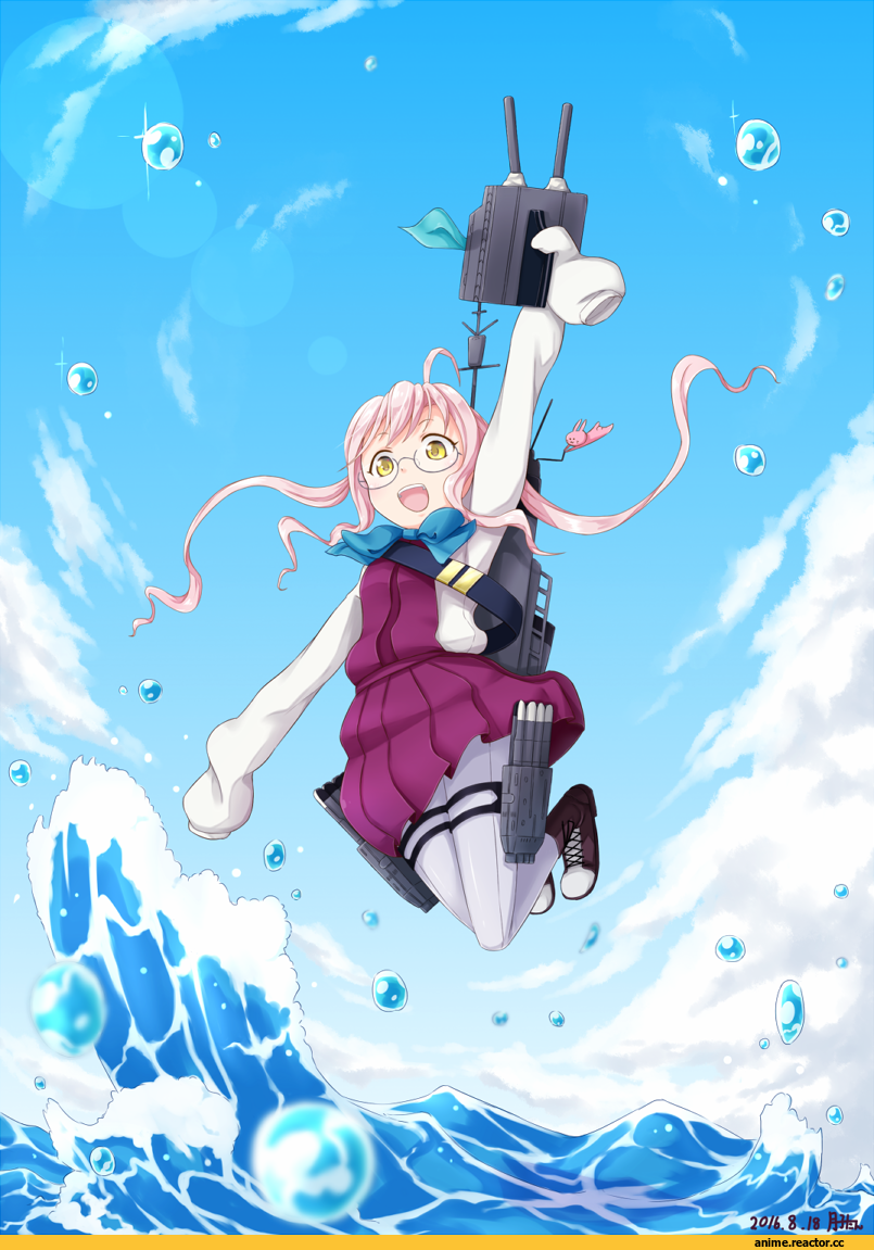 gecotan, Makigumo, Kantai Collection, Anime