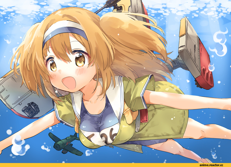 zuhonyanko, i-26, Kantai Collection, Anime