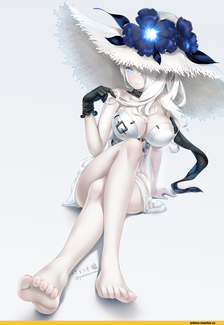 Youqiniang, Seaport Summer Hime, Kantai Collection, Anime Feet, Anime