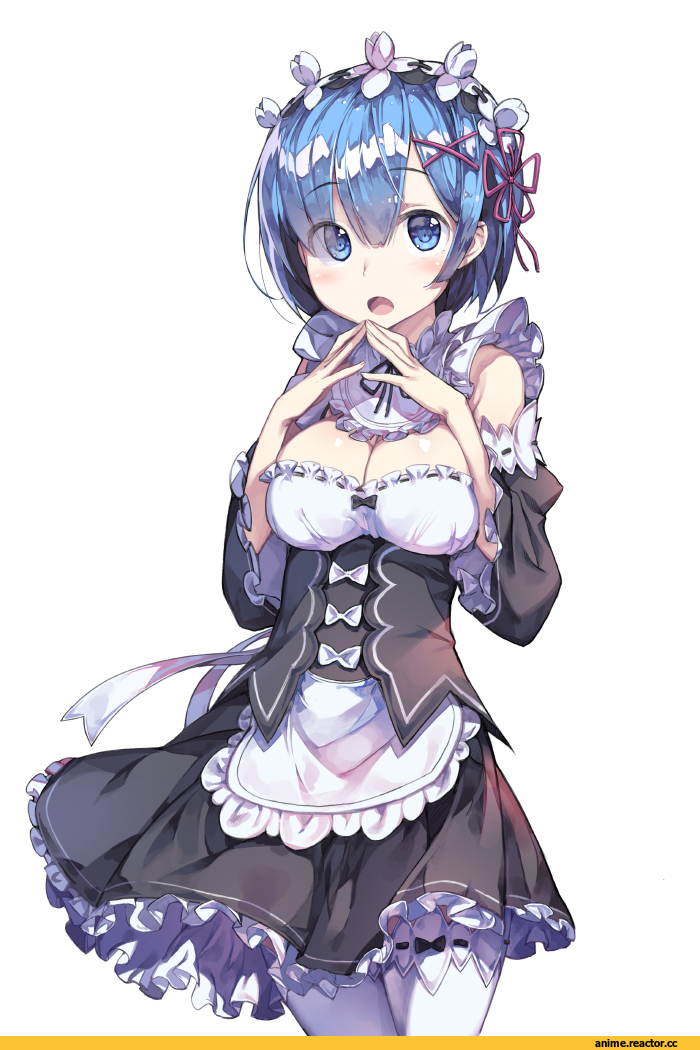 Rem (re zero), Re Zero Kara Hajimeru Isekai Seikatsu, newey, Maid, Large Breasts (Anime), Anime