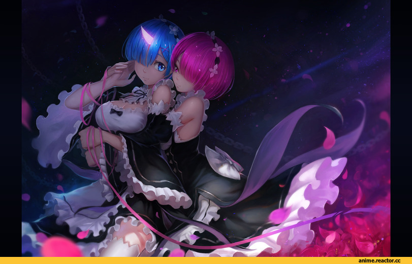 Rem (re zero), Re Zero Kara Hajimeru Isekai Seikatsu, Ram (Re Zero), karasu kame ex, Anime
