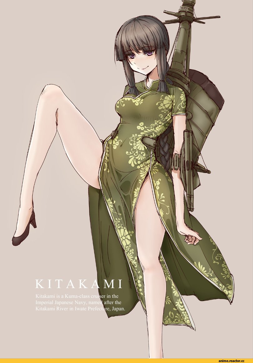 houhou (black lack), Kitakami (Kantai Collection), Kantai Collection, Anime