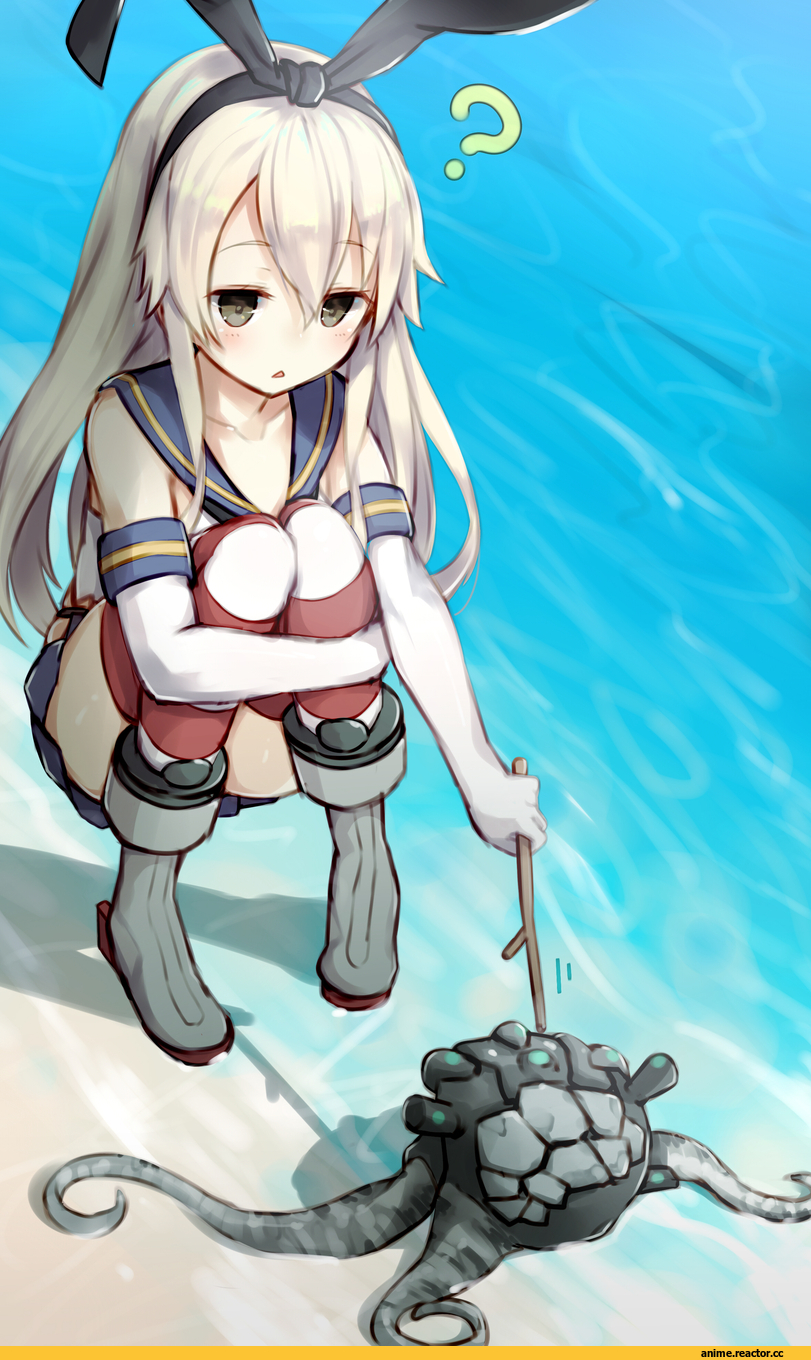 Kantai Collection, shimakaze (kantai collection), katoroku, Anime