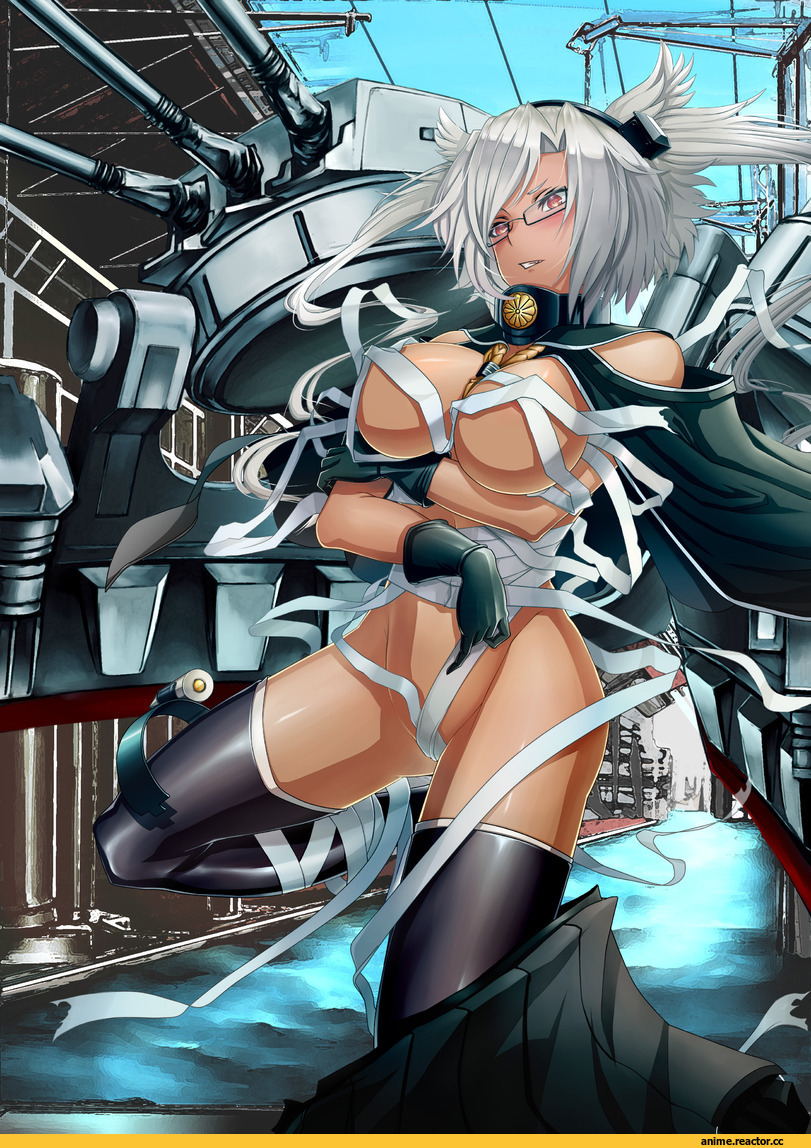 onsentaisa, Musashi (Kantai Collection), Kantai Collection, Anime Ero, Anime