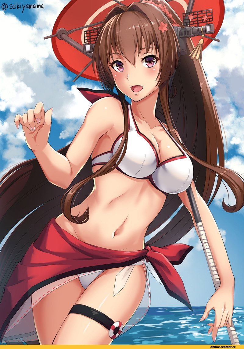 Kantai Collection, Yamato (Kantai Collection), Sakiyamama, Anime Art, Anime Ero Swim, Anime Ero, Anime