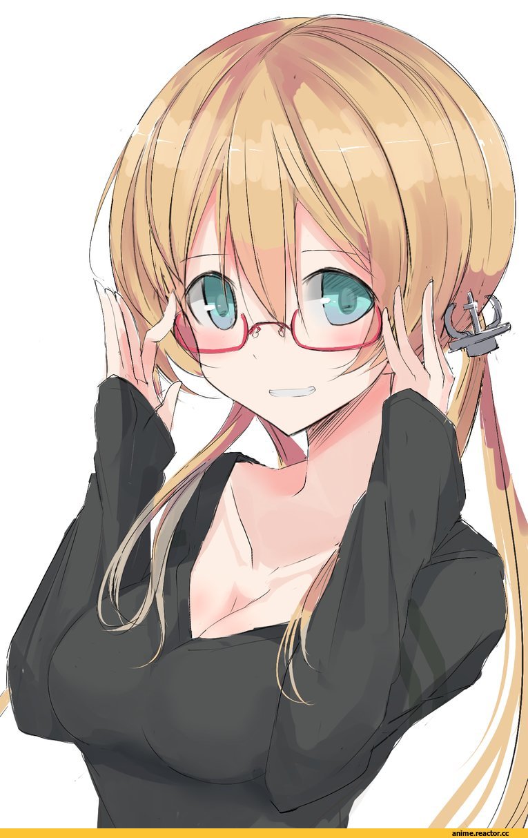 Megane, Prinz Eugen, Kantai Collection, nao (qqqbb), Anime