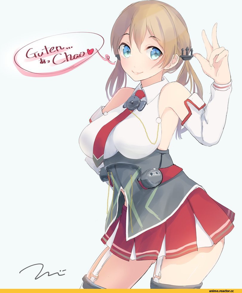 Prinz Eugen, Kantai Collection, TBD11, Anime Art, Anime