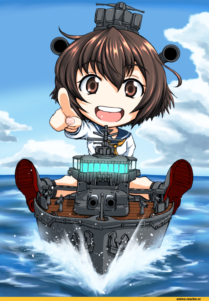 Yukikaze, Kantai Collection, koutarou (plusdrive), Anime