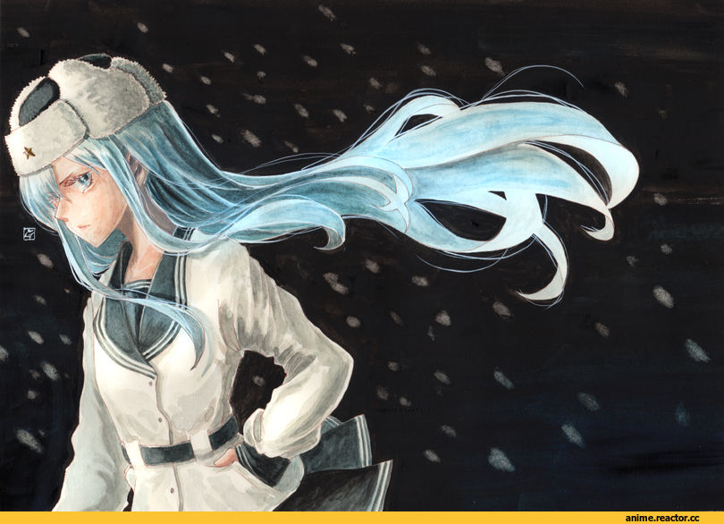 Verniy, Kantai Collection, Tesun (g noh), Anime Paint, Anime Art, Anime