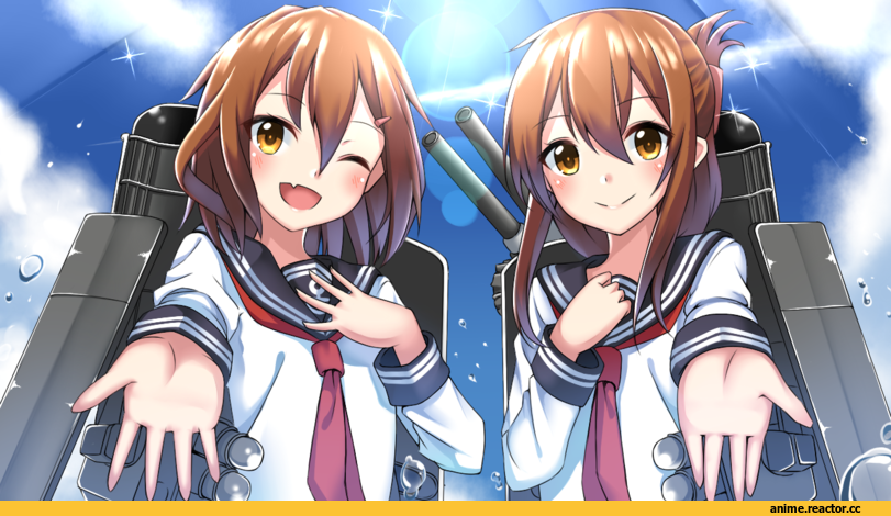 takamiya nao, Ikazuchi, Kantai Collection, Inazuma (Kantai Collection), Anime