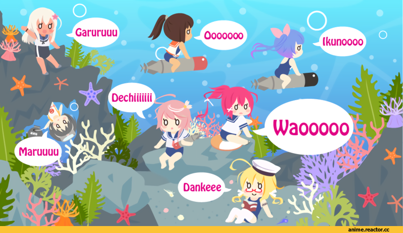 I-168, Kantai Collection, I-19, i-26, I-401, i-58 (kantai collection), I-8, Ro-500 (Kantai Collection), Anime