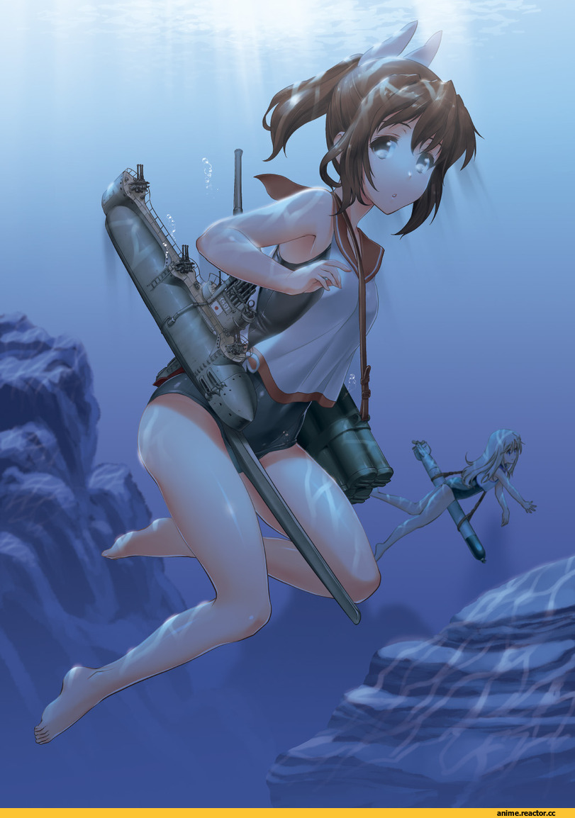 byeontae jagga, Ro-500 (Kantai Collection), Kantai Collection, I-401, Anime