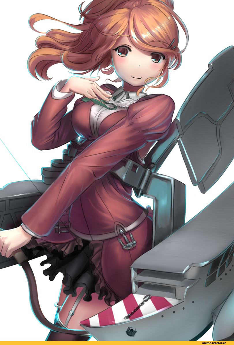 Kantai Collection, Aquila (Kantai Collection), ao iro, Anime