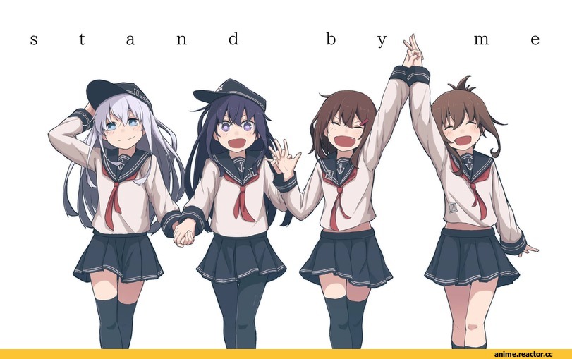 Hibiki (Kantai Collection), Kantai Collection, Akatsuki, Inazuma (Kantai Collection), Ikazuchi, tabisora, Anime