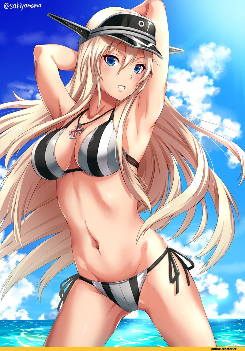 Bismarck (Kantai Collection), Kantai Collection, Anime Ero Swim, Anime Ero, Sakiyamama, Anime Art, Anime