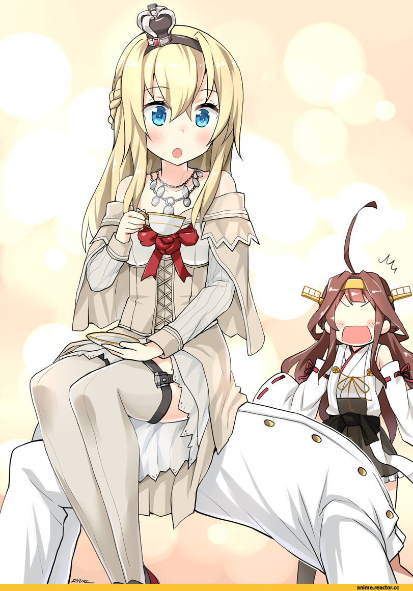 ryuki (ryukisukune), Warspite (Kantai Collection), Admiral (Kantai Collection), Kantai Collection, Kongou (Kantai Collection), Anime