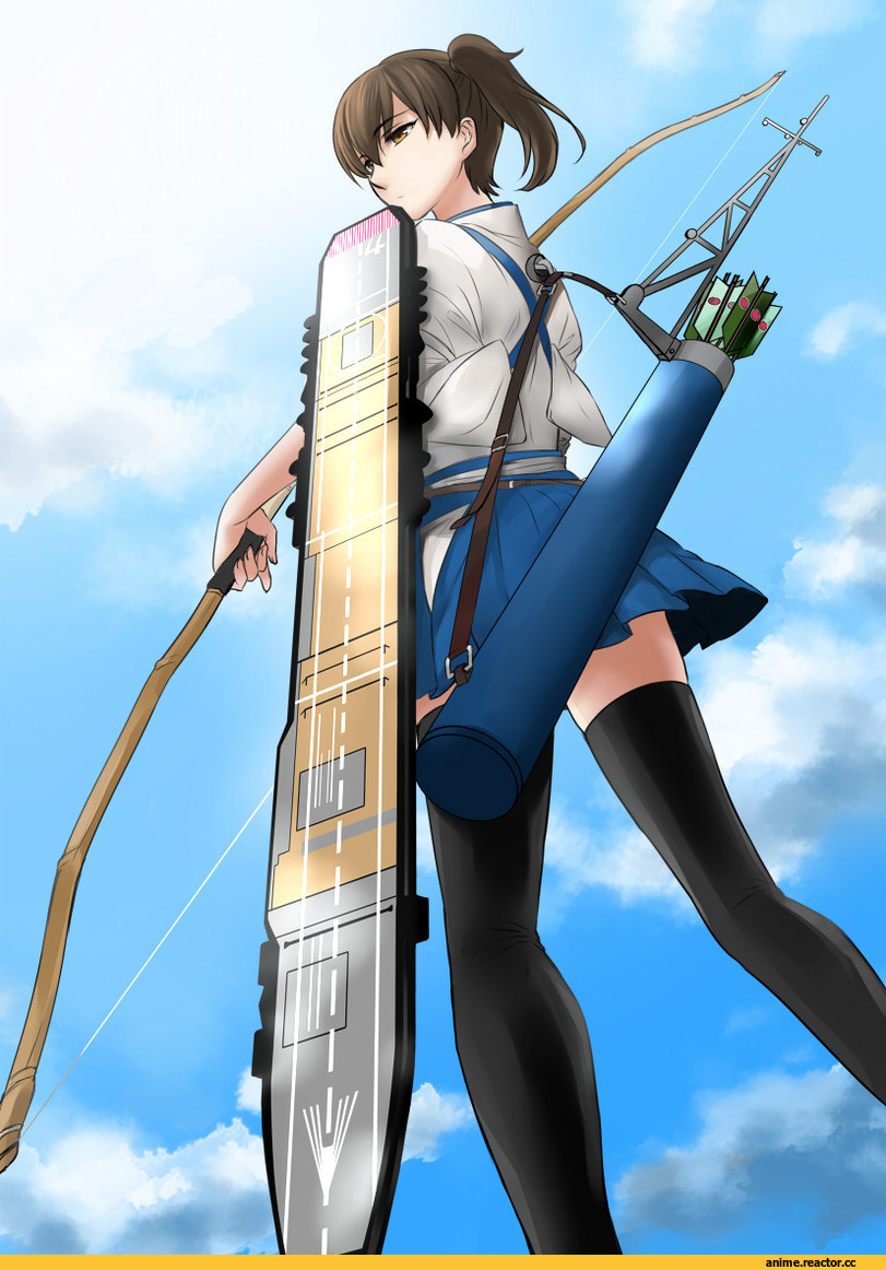kaga, Kantai Collection, Anime