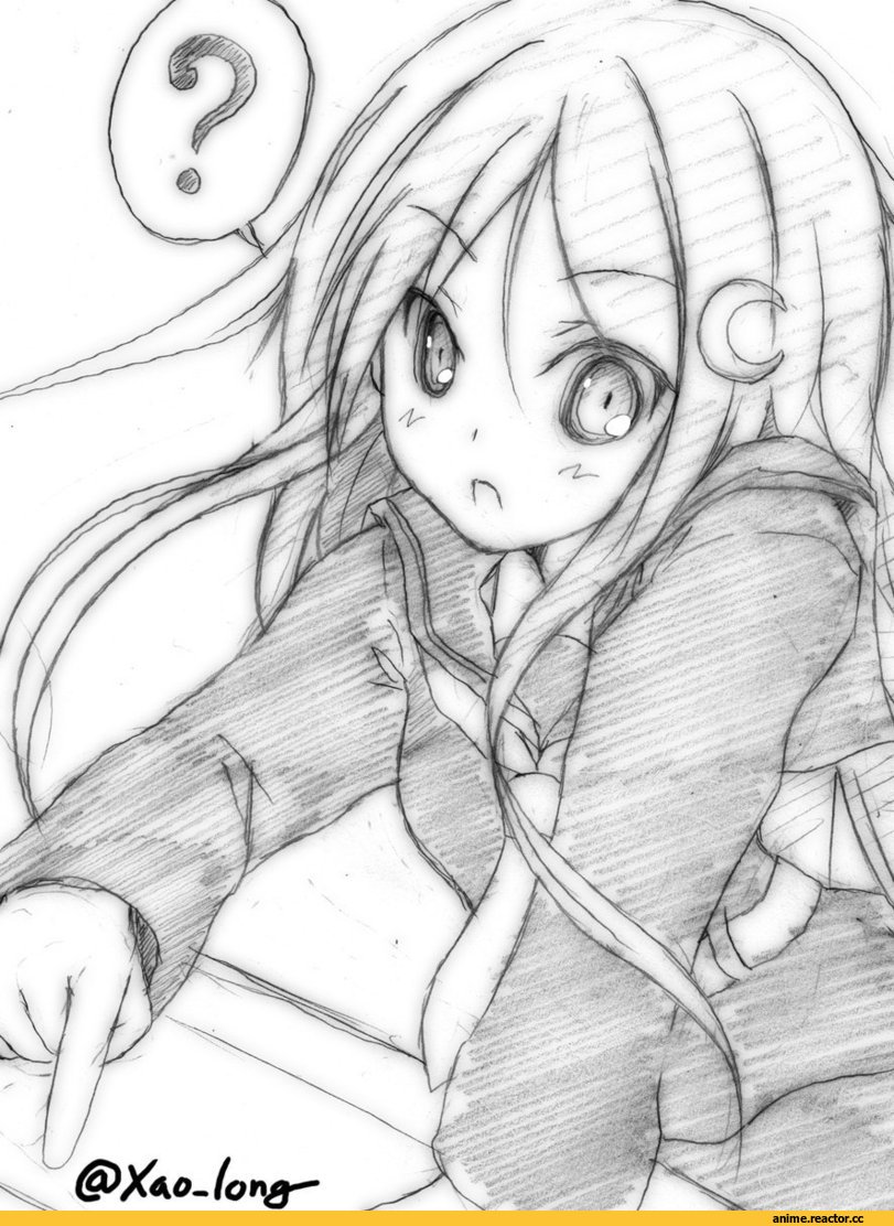 Nagatsuki, Kantai Collection, chicken99, Monochrome (Anime), Anime