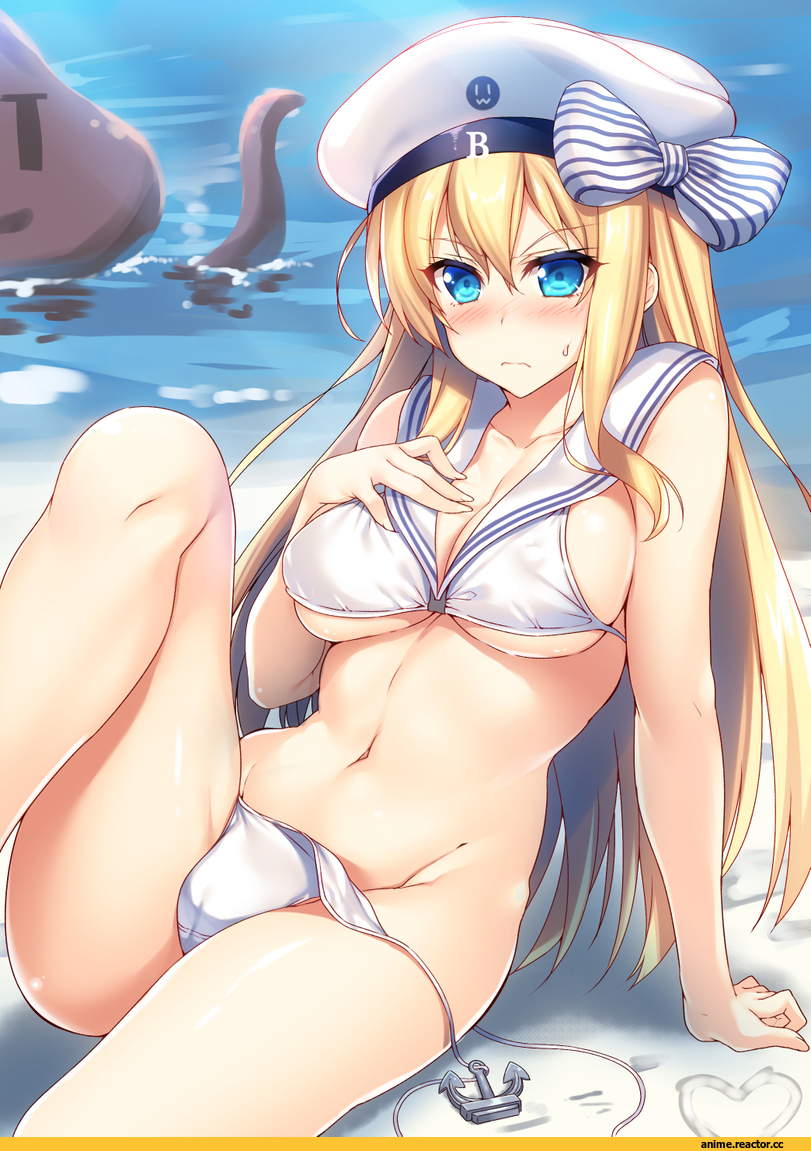 raiou, Bismarck (Kantai Collection), Kantai Collection, Anime Ero Swim, Anime Ero, Anime