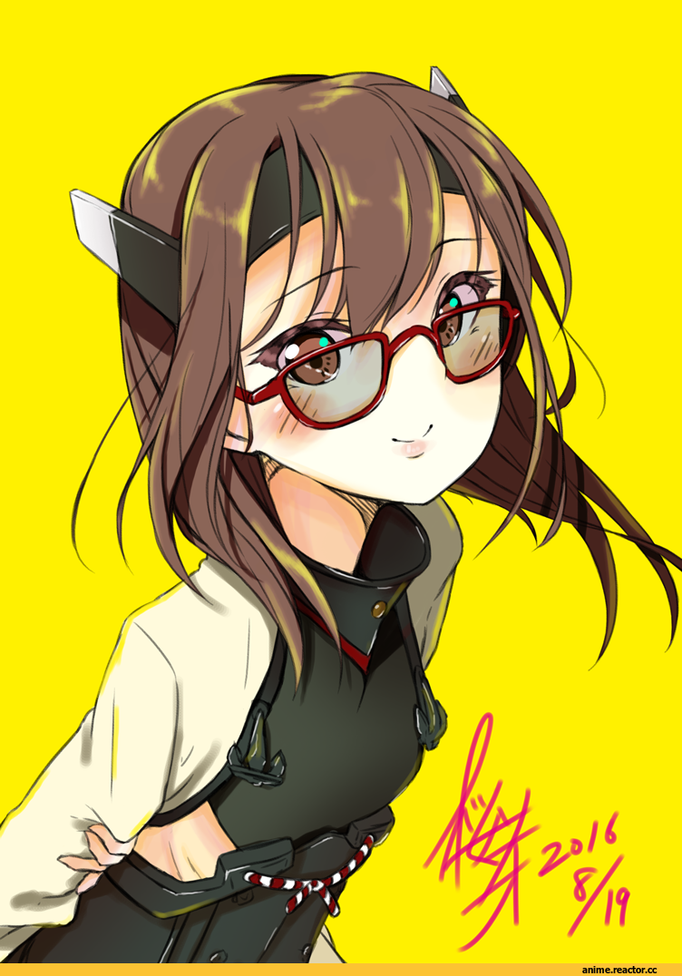 Taihou, Kantai Collection, Megane, sakurame (hitomebore), Anime