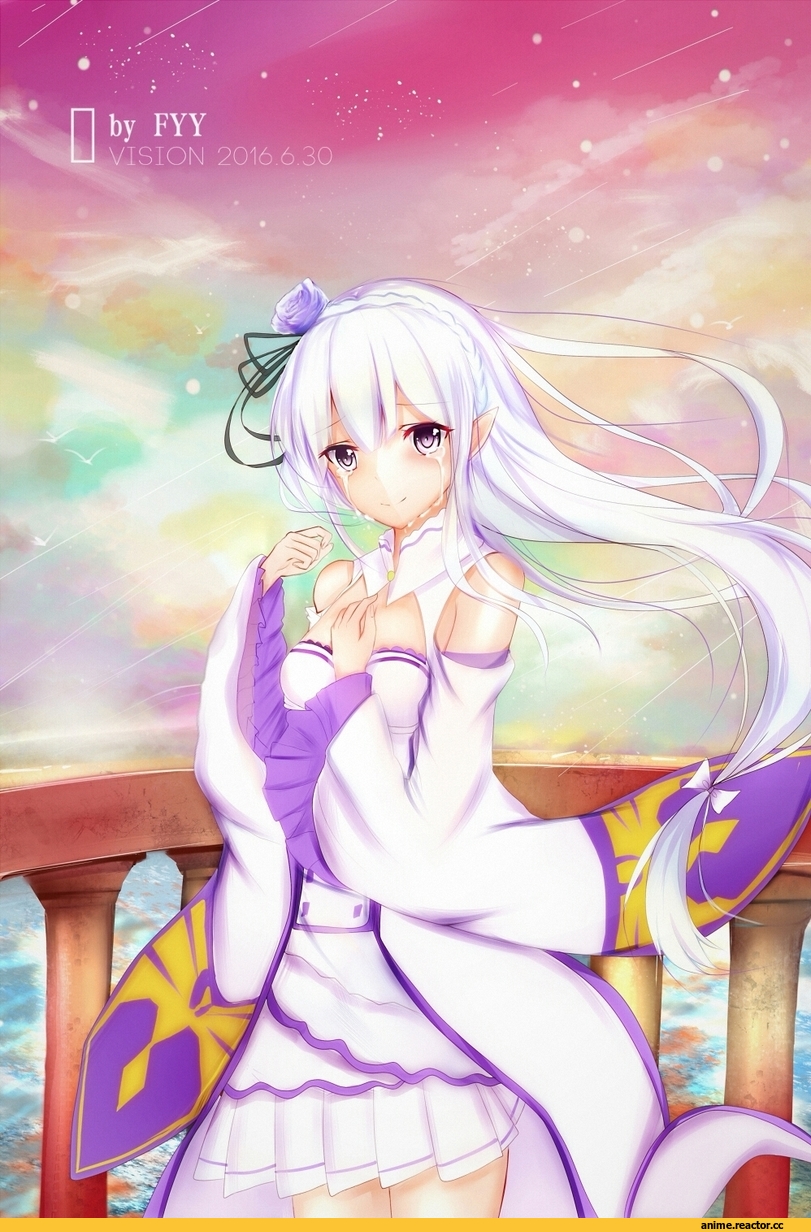 Re Zero Kara Hajimeru Isekai Seikatsu, Emilia (re zero), FYY, Anime