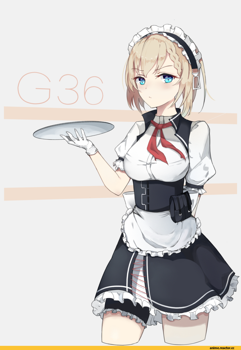 Girls Frontline, G36 (Girls Frontline), Maid, even (17245601), Anime