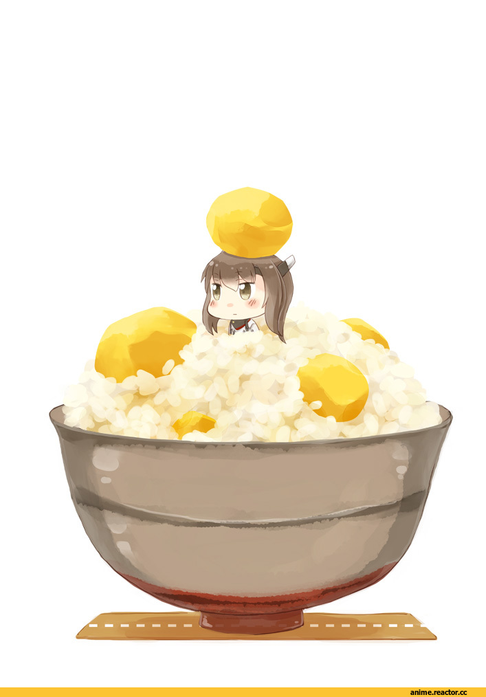 Kantai Collection, Taihou, Няши в еде, Anime Няши, hinata yuu, Anime
