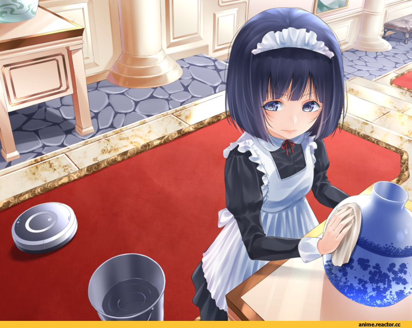 Anime Art, Yamaishi Nohi, Maid, Anime