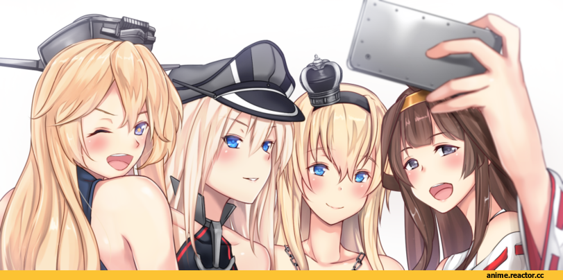 Untsue, Kongou (Kantai Collection), Kantai Collection, Iowa (Kantai Collection), Warspite (Kantai Collection), Bismarck (Kantai Collection), Anime