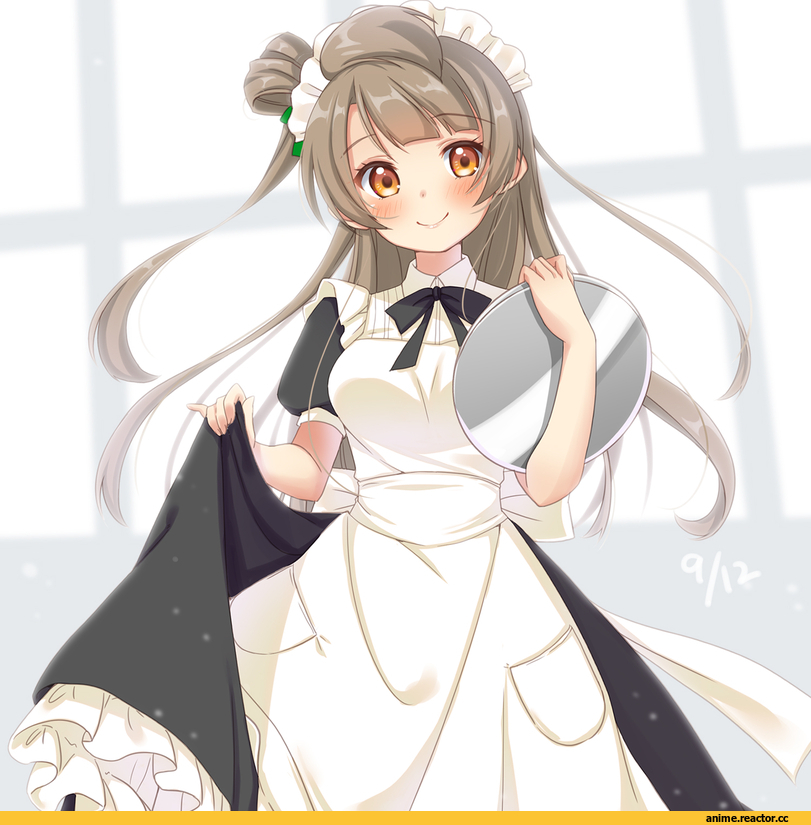 Minami Kotori, Love Live!, Maid, Anime Art, motoasako, Anime
