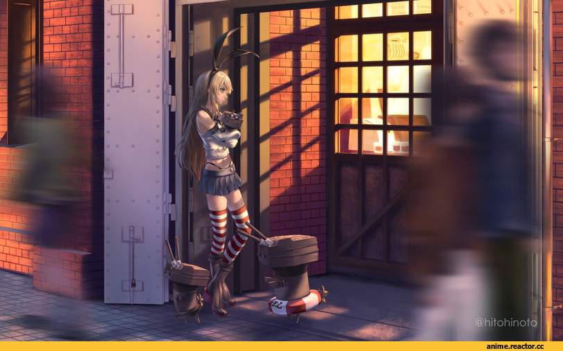 Shimakaze, Kantai Collection, hitohinoto, rensouhou-chan, Anime