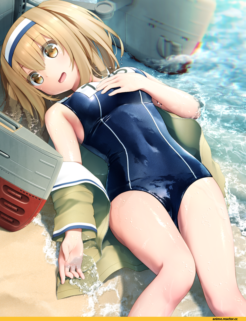 Anime Art, Haribote (Tarao), Kantai Collection, i-26, Anime