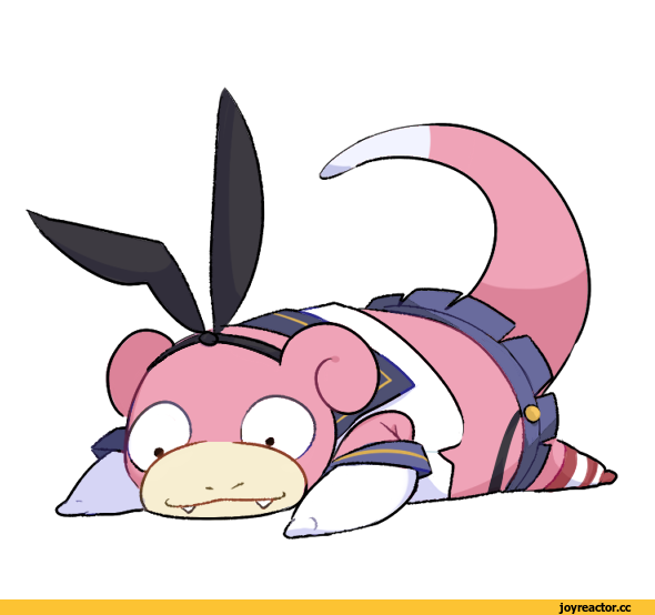 Slowpoke, Shimakaze, Kantai Collection, Drawfag, artist, Pokémon, фэндомы, crossover, Anime