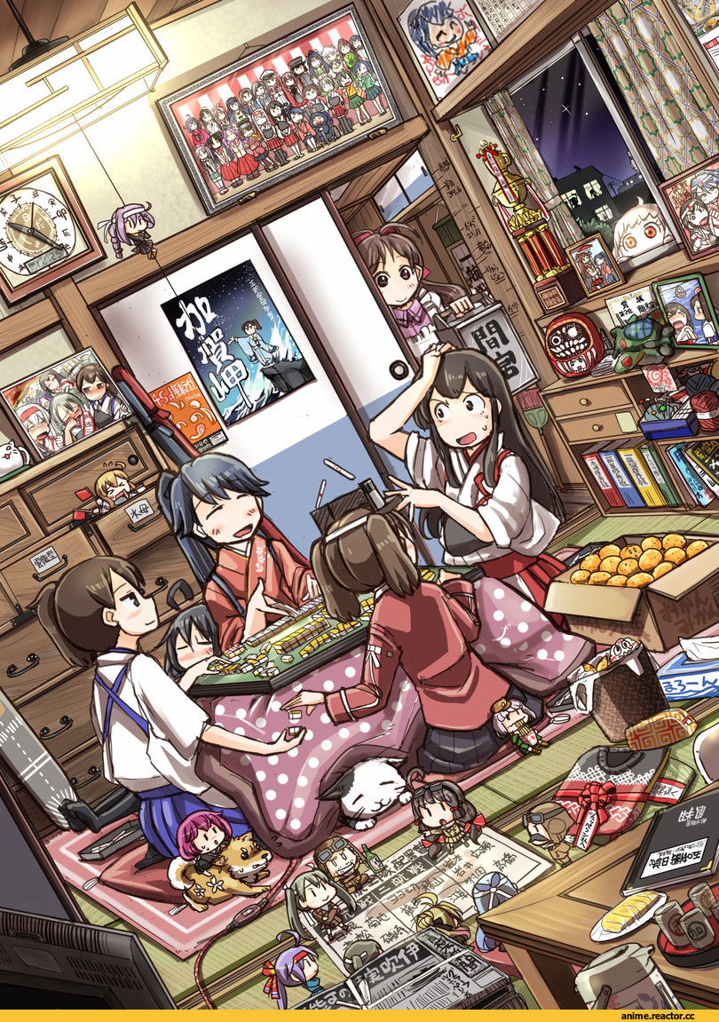 Tsuuhan, Kumano, Kantai Collection, Suzuya (Kantai Collection), Anime