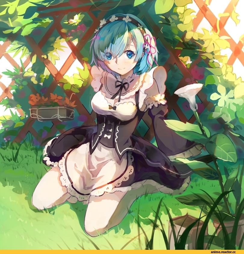Rem (re zero), Re Zero Kara Hajimeru Isekai Seikatsu, Anime Art, Anime Paint, baisi shaonian, Anime