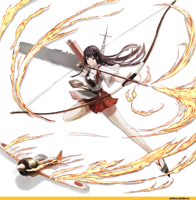 Akagi (Kantai Collection), Kantai Collection, shogo (shogo), Granblue Fantasy, кроссовер, Anime