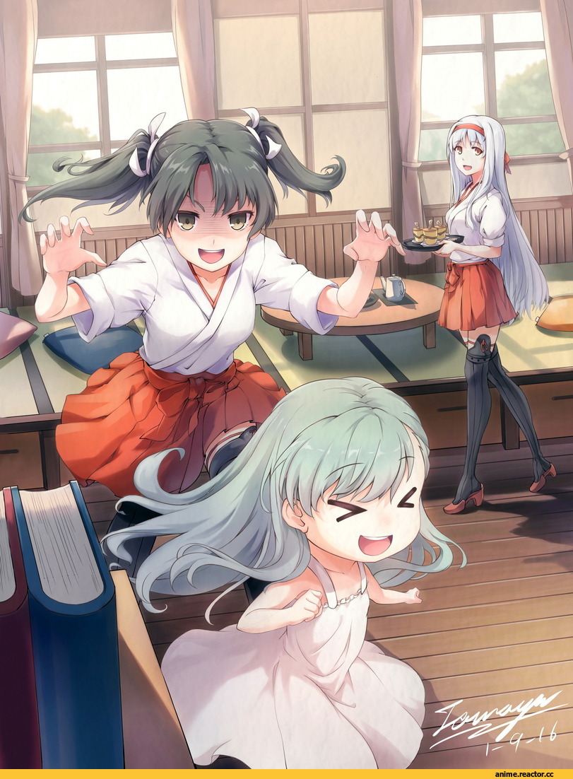 Shoukaku, Kantai Collection, Zuikaku, Suzuya (Kantai Collection), Tamashii Yuu, Anime