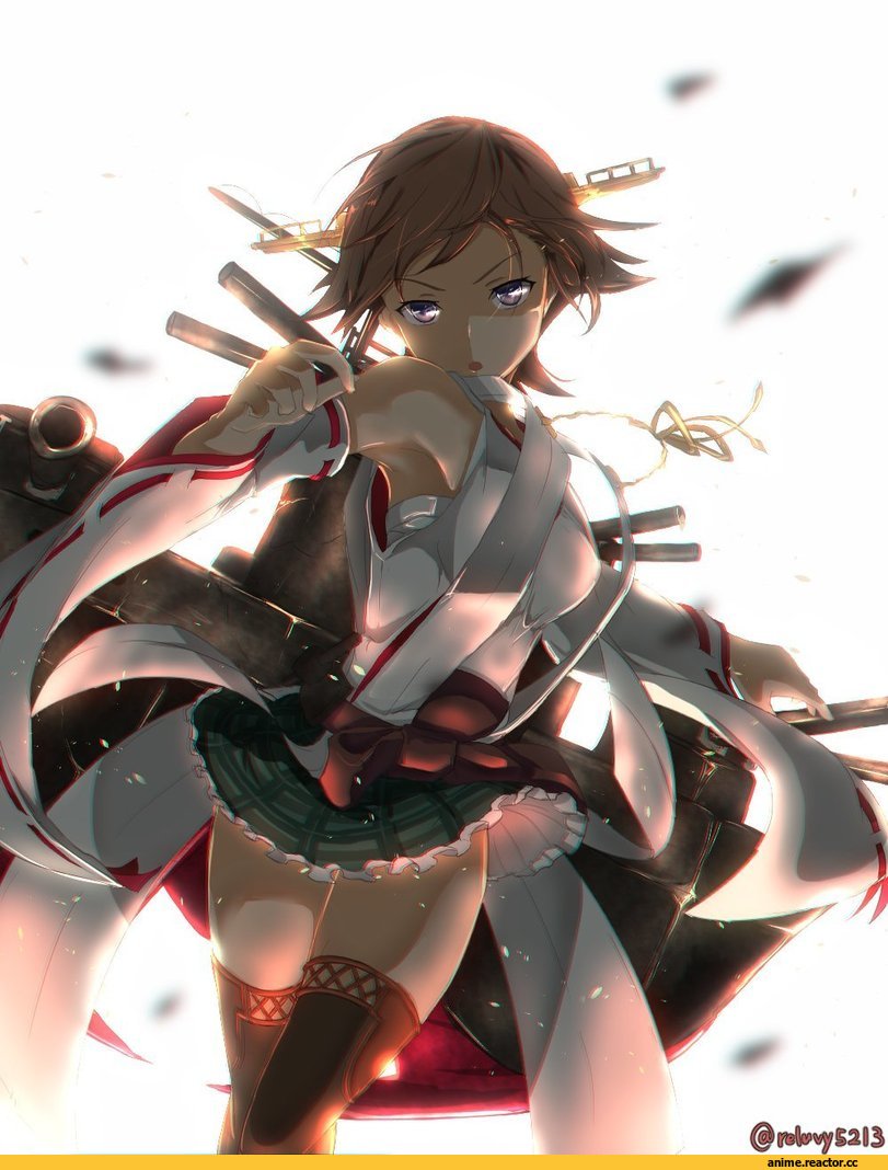 rerubixi, Hiei, Kantai Collection, Anime