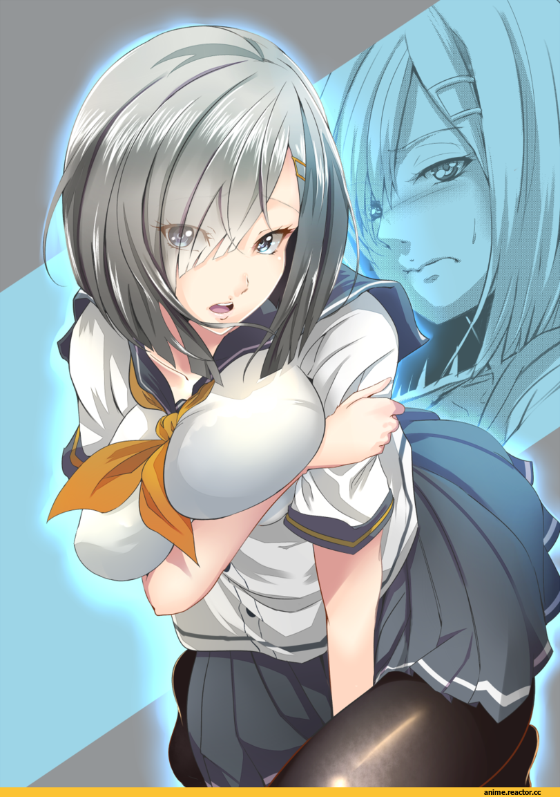 Hamakaze (Kantai Collection), Kantai Collection, endou (zettai bluenoid), Anime