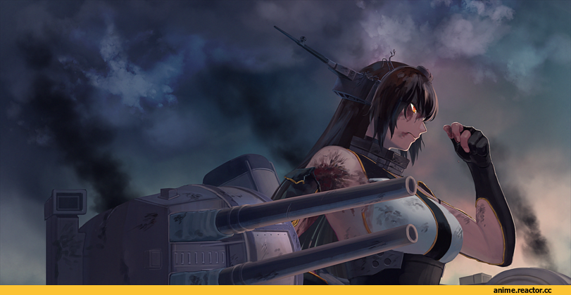 yue (tada no saboten), Nagato (Kantai Collection), Kantai Collection, Anime