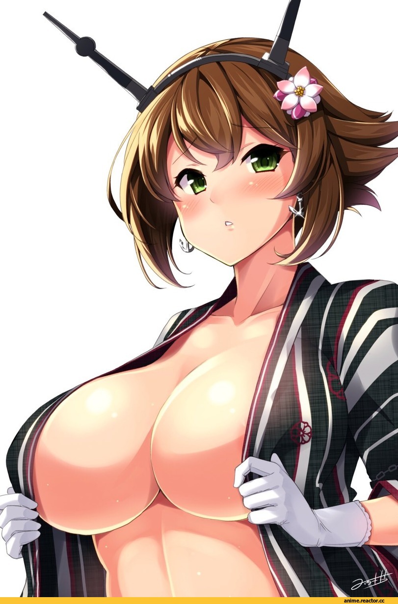 yuuki hb, Mutsu, Kantai Collection, Anime Ero, Anime Ero Kyonyuu, Anime