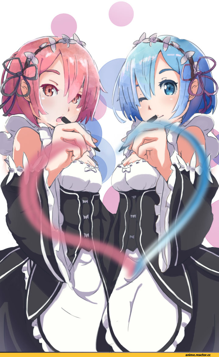 Re Zero Kara Hajimeru Isekai Seikatsu, Rem (re zero), Ram (Re Zero), Anime