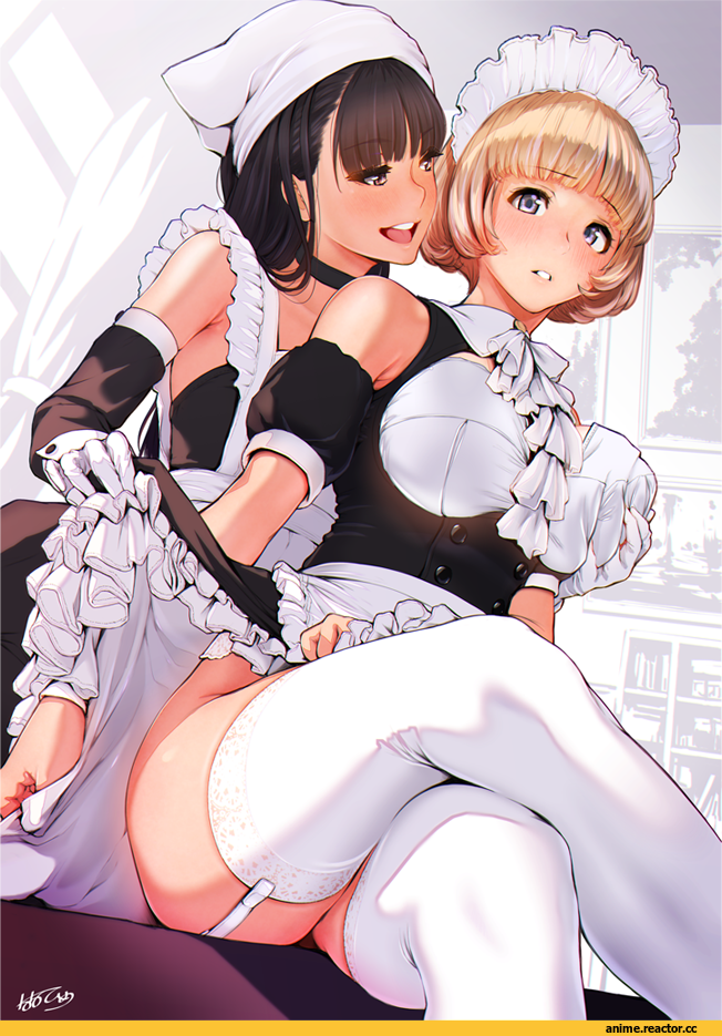nanahime, AO, Anime Art, Maid, Nanahime (aoi), Anime