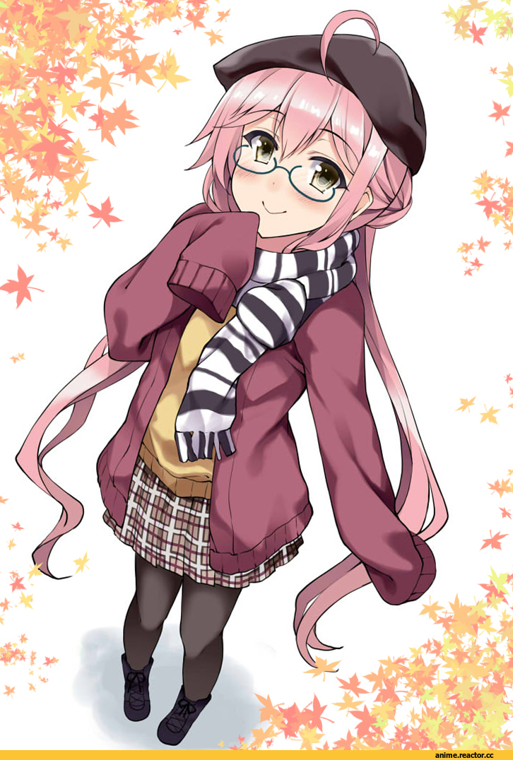 Anime Art, kusano (torisukerabasu), Kantai Collection, Makigumo, Megane, Anime