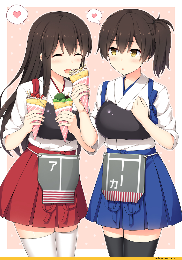 nakamura sumikage, Akagi, Kantai Collection, kaga, Anime