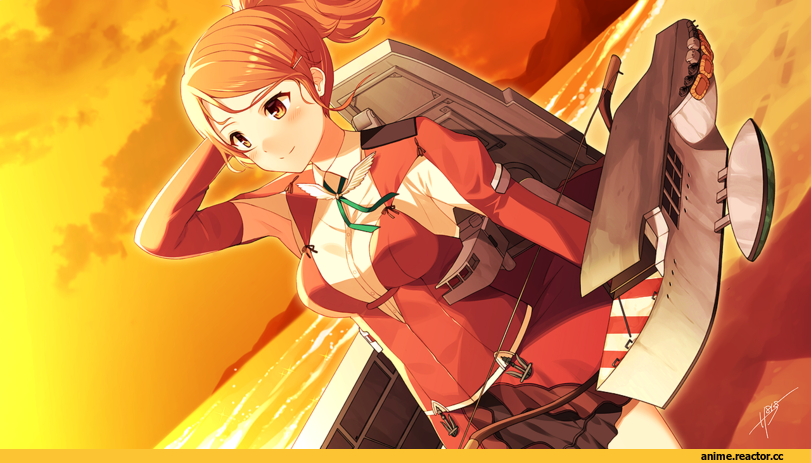 sahuyaiya, Aquila (Kantai Collection), Kantai Collection, Anime