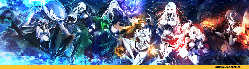 cibo (killy), Aircraft Carrier Water Oni, Kantai Collection, Anchorage Water Oni, Battleship Water Oni, Isolated Island Oni, Ne-Class Heavy Cruiser, Northern Ocean Hime, Seaport Hime, Wo-Class Aircraft Carrier , Anime