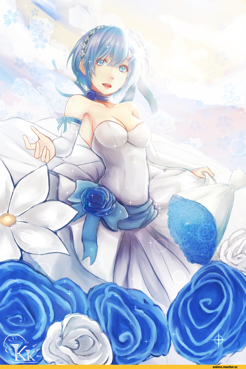 Re Zero Kara Hajimeru Isekai Seikatsu, Rem (re zero), kibweboy5, Anime Paint, Anime Art, Anime