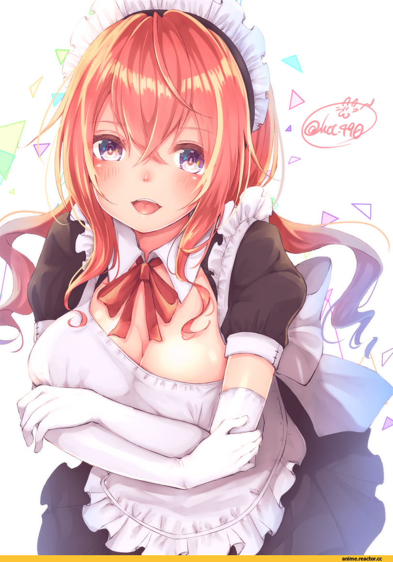 AO, Anime Art, Chita (Ketchup), Maid, Anime